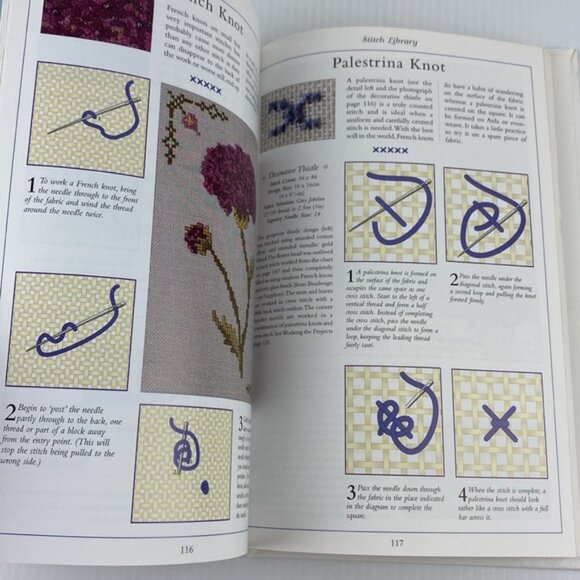 The Cross Stitcher's Bible Hardcover Craft Book - Picture 11 of 12